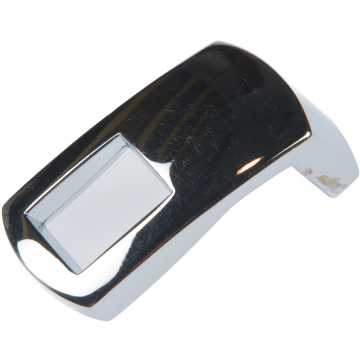 Buton LBH006, zamac, 23 x 46 x 23 mm, crom