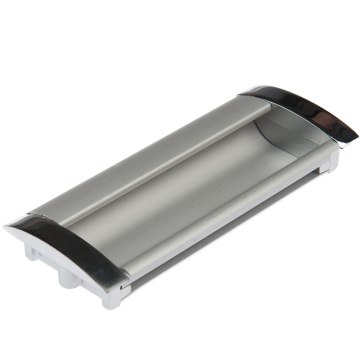 Maner cu terminatii Sumru, aluminiu, crom, 96 mm