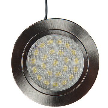Spot rotund aplicat LED, alb, 2 m