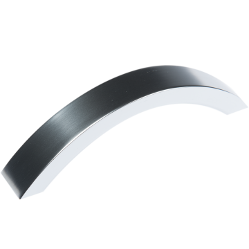 Maner din aluminiu AA667 96 mm, anodizat lucios