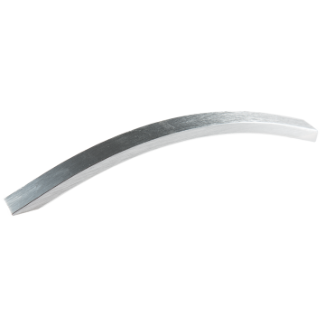 Maner din aluminiu AA667 192 mm, anodizat periat