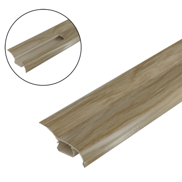 Plinta parchet, PVC, stejar alb 425, LP 52, Poli Eco, 2500x23x52 mm