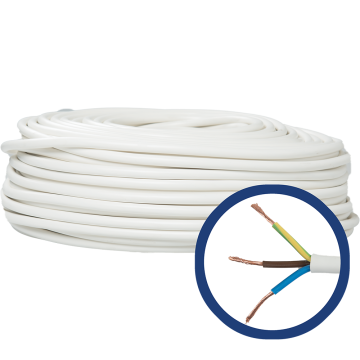 Cablu electric MYYM, izolatie PVC, 3 x 2.5 mmp