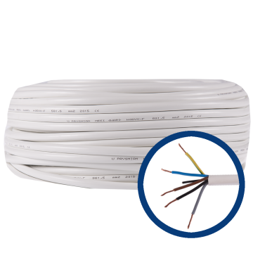 Cablu electric MYYM 5x1,5 mm