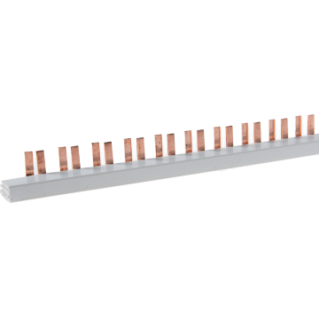 Bus-bar bipolar Comtec MF0010-03025, 1P+N, 63A, 1 m