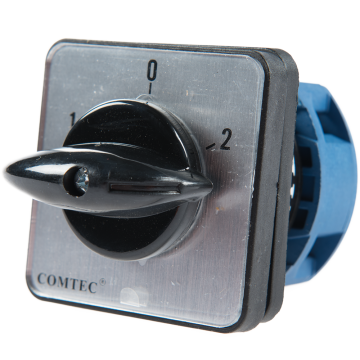 Comutator cu came, Comtec MF0002-11530, 1P, pozitie 1-0-2, 25A