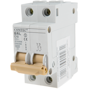 Intrerupator automat Comtec (MCB)-BRL, 2P, 10A
