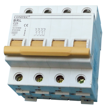 Intrerupator automat BRL 6kA MCB, Comtec 3P+N, 25A