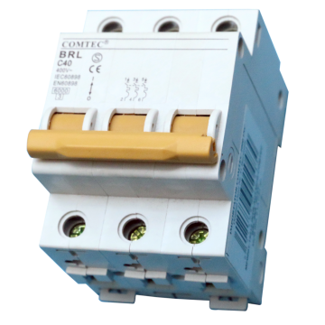 Intrerupator automat BRL 6kA MCB, Comtec 3P, 40A
