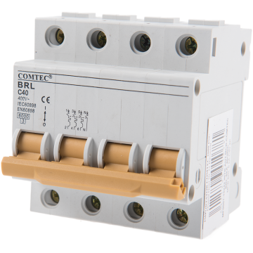 Intrerupator automat BRL 6kA MCB, Comtec 3P+N, 40A