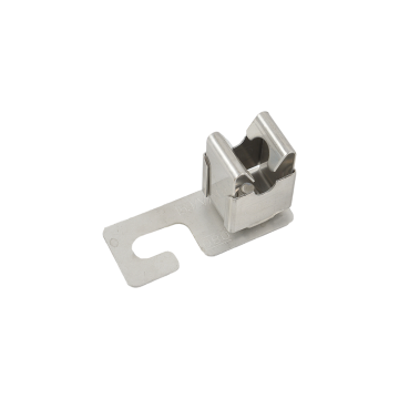 Suport conductor pentru acoperisuri din tigla, ardezie si tabla ondulata 159 VA-V/V2A , otel, soclu 8.5 mm, 61 x 25 mm
