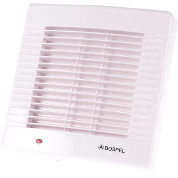 Ventilator axial cu grila automata Polo5 120AZ, Dospel, D 120 mm, 17W, alb