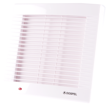 Ventilator axial cu grila automata Polo6 150AZ, Dospel, D 150 mm, 20W, alb