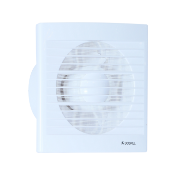 Ventilator axial cu temporizator Styl 150WC, Dospel, D 150 mm, 20W, alb