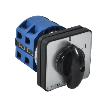 Comutator cu came, Comtec MF0002-11130, 2P, pozitie 0-1, 25A