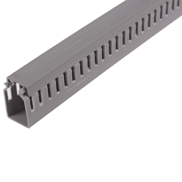 Canal slitat pentru cabluri, 25 x 40 mm, 2 m gri