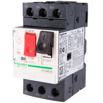 Intrerupator automat motor TeSys GV2 ,3P, Schneider GV2ME16AP, 9-14A