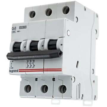 Disjunctor RX3 4500 Legrand 419714, 3P, 63A