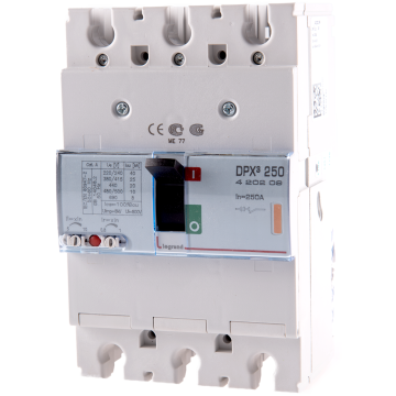 Disjunctor DPX3 25000 Legrand 420209, 3P, 250A