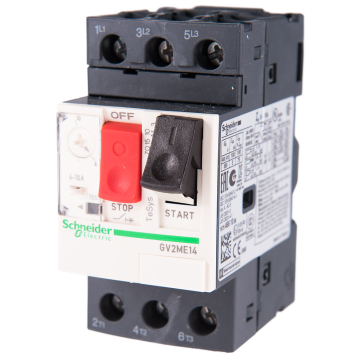 Intrerupator automat motor TeSys GV2 ,3P, Schneider GV2ME14AP, 6-10A