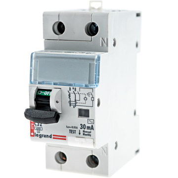 Disjunctor diferential DX3 6000 10kA Legrand 411005, P+N, 32A, 30mA