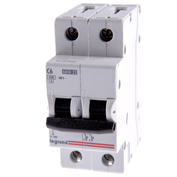 Disjunctor RX3 4500 Legrand 419694, 2P, 6A
