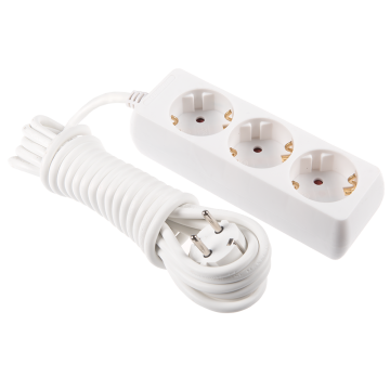 Prelungitor cu protectie copii Shuko, 3 prize, 1.5 m