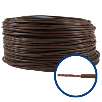 Conductor electric MYF / H05V-K 2,5 mmp maro