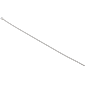 Colier PVC Comtec 2000, 300 x 3.5 mm, alb, 100 bucati/set