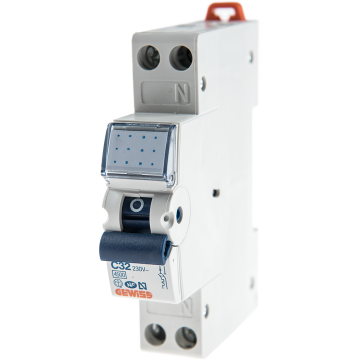 Intrerupator automat Gewiss GW90030, 1P+N, 32A