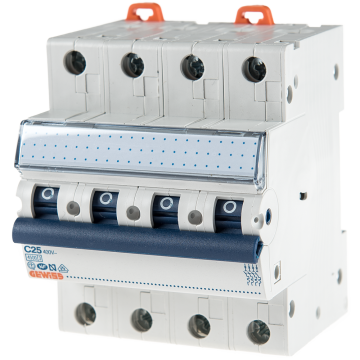 Intrerupator automat Gewiss GW92190, 4P, 25A