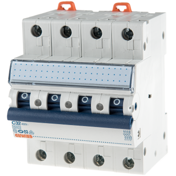 Intrerupator automat Gewiss GW92191, 4P, 32A