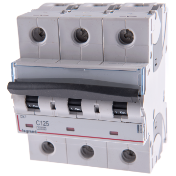 Disjunctor DX3 10000 Legrand 408664, 3P, 125A