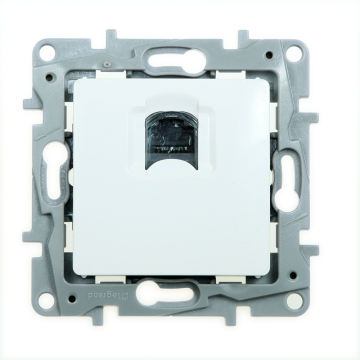 Priza RJ45 Cat. 6 UTP, Legrand Niloe 764573, 1 iesire, alb