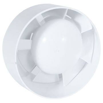 Ventilator axial de tubulatura Euro 2, Dospel, D 120 mm, 17W, alb
