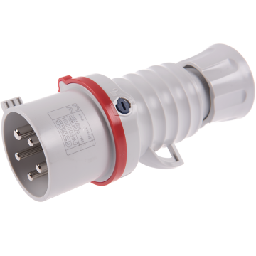 Fisa industriala mobila Gewiss GW60020H, 3P+N+E, 32 A, IP44