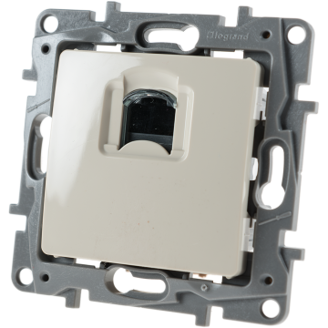 Priza date RJ45 UTP cat 6 Niloe, Legrand 764673, ivoar
