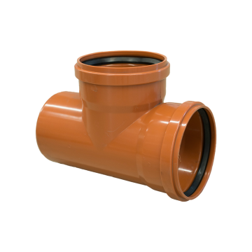 Ramificatie canalizare exterioara PVC Valplast, 87 grade, diametru 250 / 250 mm