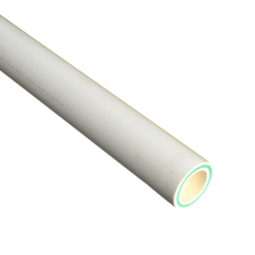 Teava PPR 110 mm Vesbo, insertie fibra sticla, 20 bar, alb, 4m