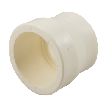 Reductie PPR Vesbo, alb, diametru nominal 90 mm, diametru redus 50 mm