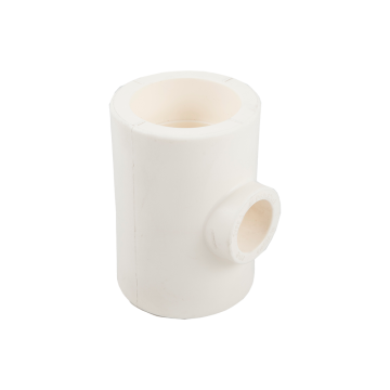 Teu redus PPR 63 mm Vesbo, 32 x 63 mm, filet interior, alb