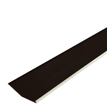 Dolie metalica mare, maro RAL 8017, 2 m