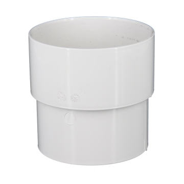 Mufa burlan PVC Regenau, 100 mm, alb