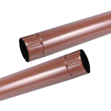Burlan metalic, 88 mm, maro RAL 8017, L = 4 m