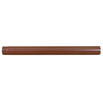 Burlan metalic, 88 mm, maro RAL 8017, L = 1 m