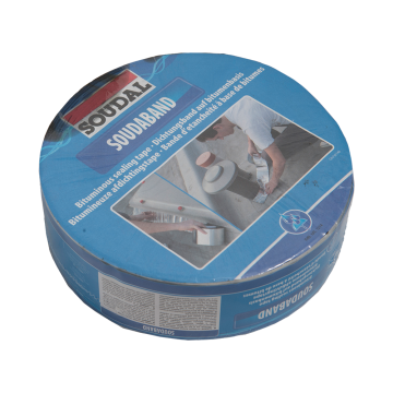 Banda hidroizolanta bituminoasa, 5 cm x 10 m, Soudal, aluminiu