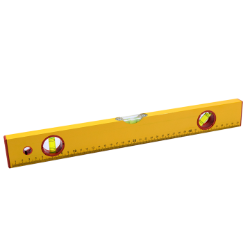Nivela cu bula Top Tools tip 400, cu 3 indicatori, din aluminiu, 400 mm