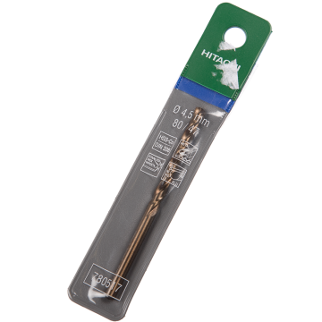 Burghiu Hikoki HSS-Co, mandrina standard, pentru metal, 4,5 mm