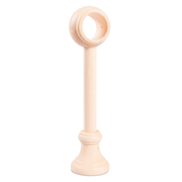 Console pentru galerie lemn natur, diametru 28 mm, set 2 buc