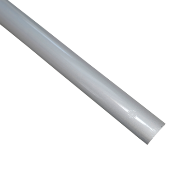Profil de dilatatie din aluminiu SM1, Arbiton, argintiu, aspect lucios, 1,86 m